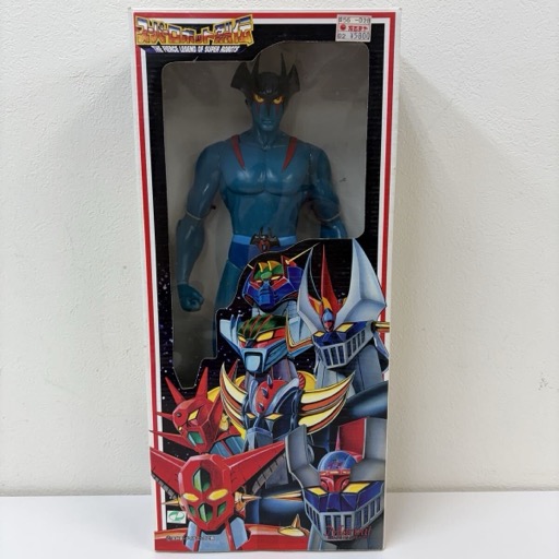 マーミット スーパーロボット烈伝 SR-09 デビルマン ブルー ソフビ フィギュア
