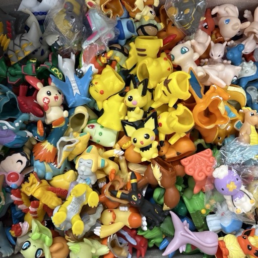ポケモンキッズ 指人形 ソフビ 大量セット ポケットモンスター ピカチュウ サトシ 他 ポケモン ポケットモンスター フィギュア