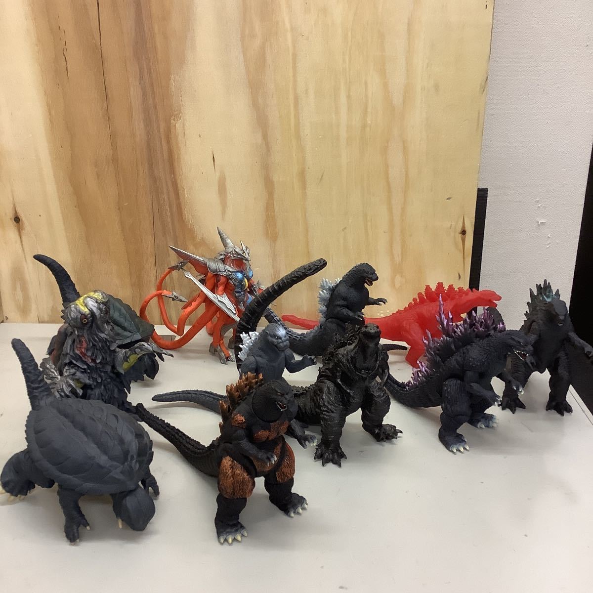 BANDAI ゴジラ 他 怪獣ソフビ いろいろまとめて