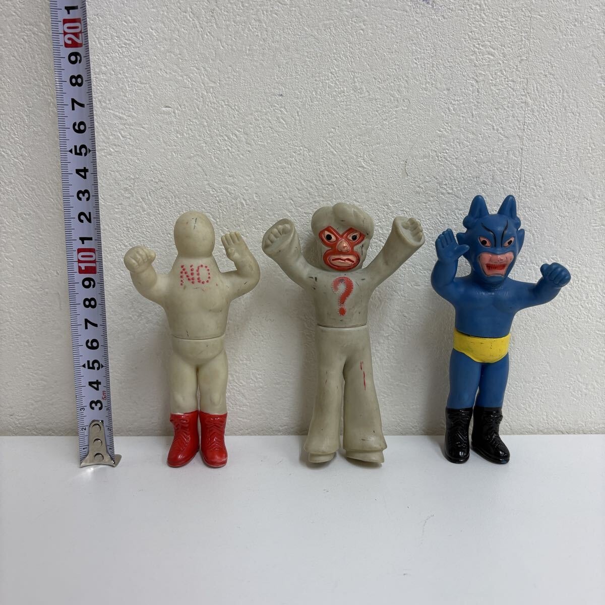 中嶋製作所 タイガーマスク 悪者レスラー 当時 ミニソフビ